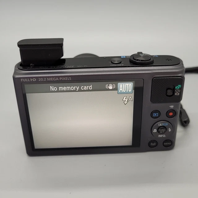 Canon PowerShot SX620 HS 20,2 megapixel fotocamera digitale compatta testata nera 8