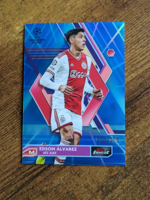 Edson Alvarez /250 Topps Finest UCL 2022-23 Ajax