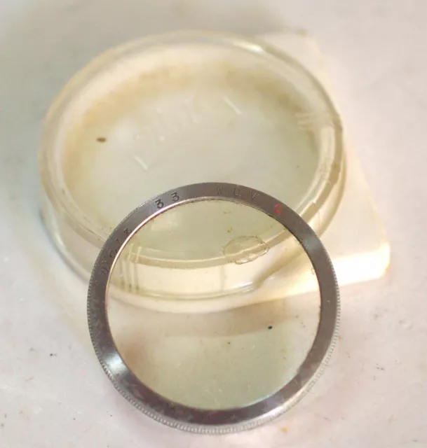 Walz 33 w.UV c. filter Camera Lens Vintage camera Lens Filters Free Shipping