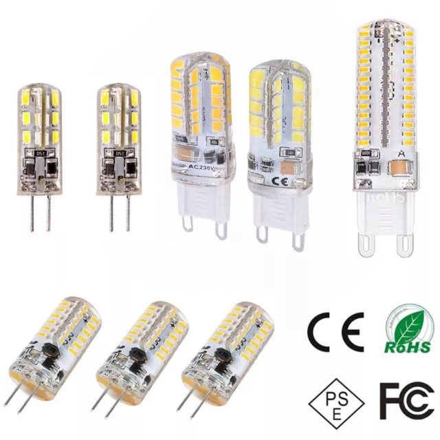 G9 G4 LED lampe Glühbirne 3W 5W 7W Warmweiß Kaltweiß Leuchtmittel DC 12V AC 230V