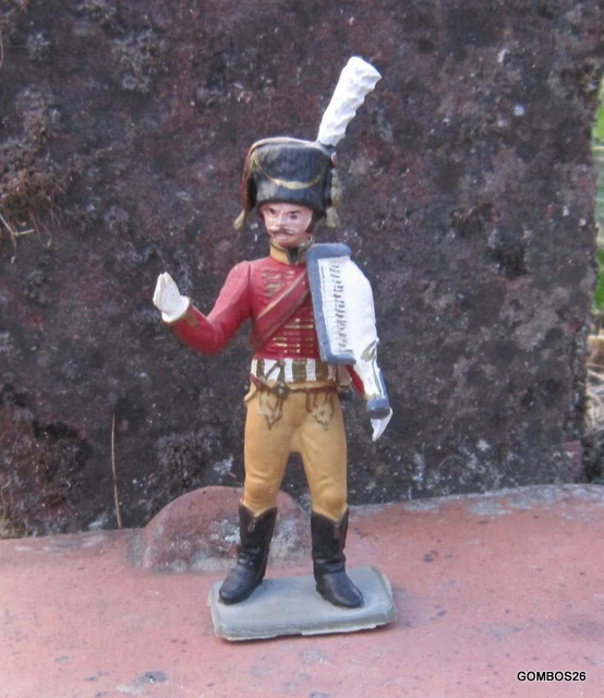 Figurine Starlux Premier Empire - Carabinier D'élite 2ème Régiment 1815, échelle 54mm - Occasion, Très Bon état