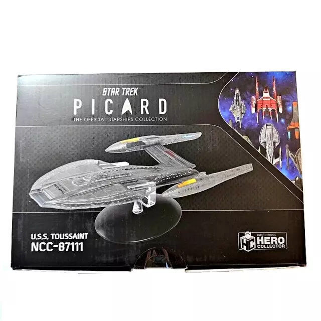 U.S.Toussaint NCC-87111. Eaglemoss Star Trek Picard Official Ships Collection