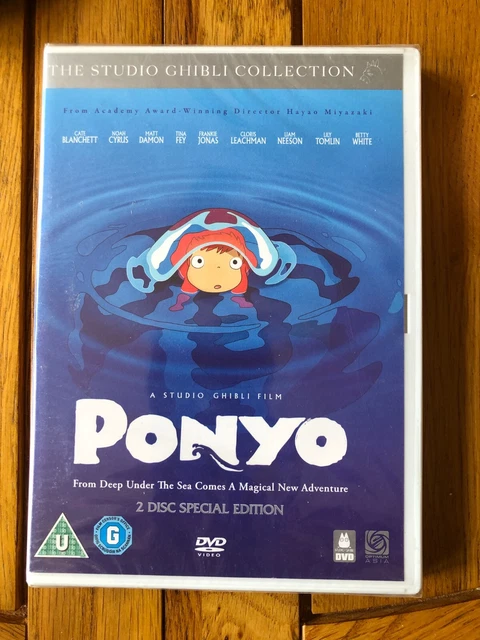 DISNEY DVD Studio Ghibli Ponyo Special Edition more items lisited £12.