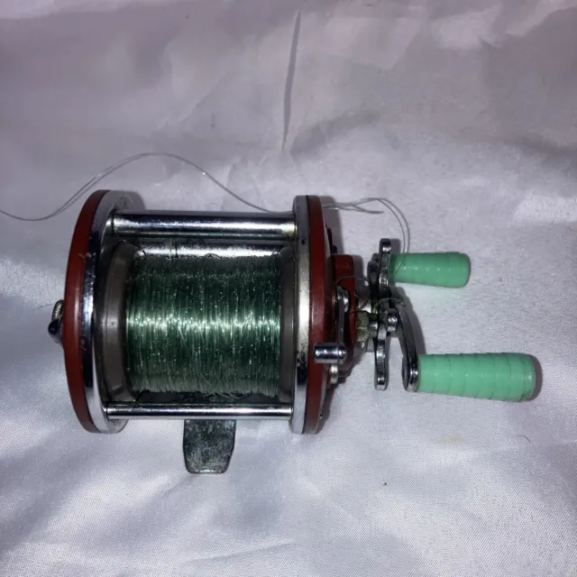Vintage Penn Peerless No. 9 Level Wind Fishing Reel - MADE IN THE USA 