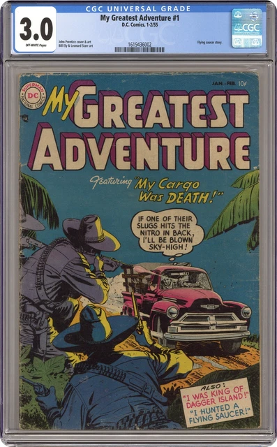 My Greatest Adventure #1 CGC 3.0 1955 1619436002