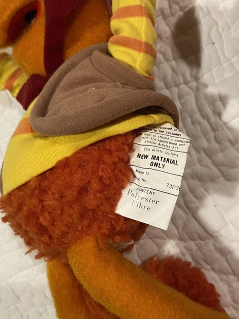 Vintage Fraggle Rock Gobo, Muppets Fozzie Bear Fisher Price 851  1976 & Honker 5