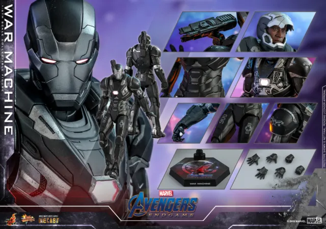 Clearance Sale! Hot Toys 1/6 Avengers: Endgame Mms530D31 War Machine Rhodey