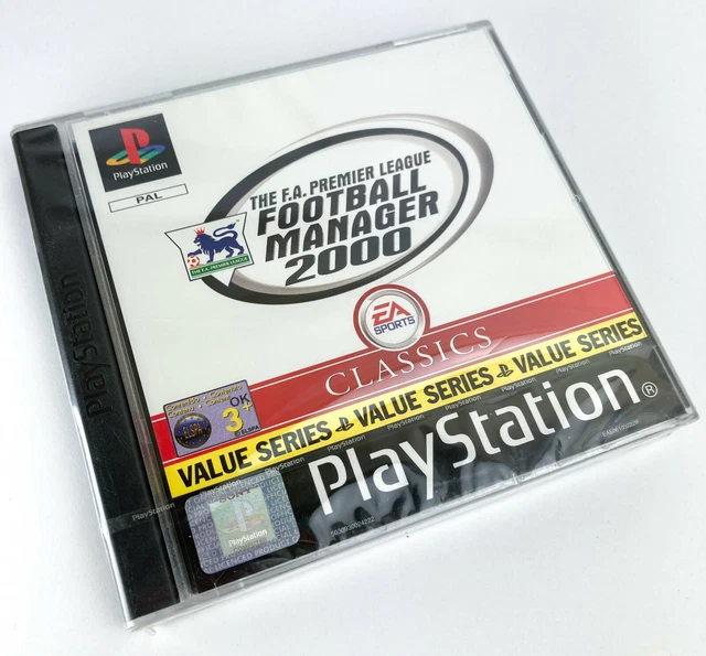 F.A. PREMIER FOOTBALL MANAGER 2000 (SEALED!) - Sony PlayStation 1 Game (PS1 PAL)