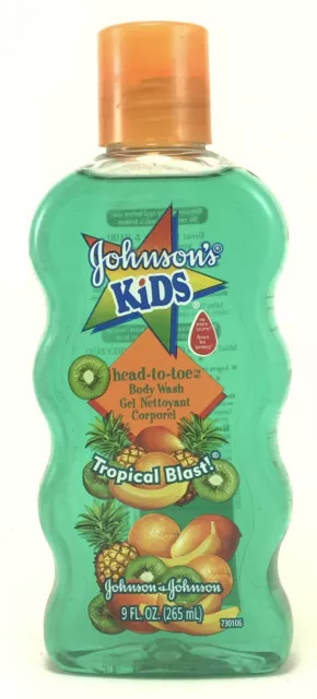 Johnsons Kids lavado corporal TROPICAL BLAST NUEVO