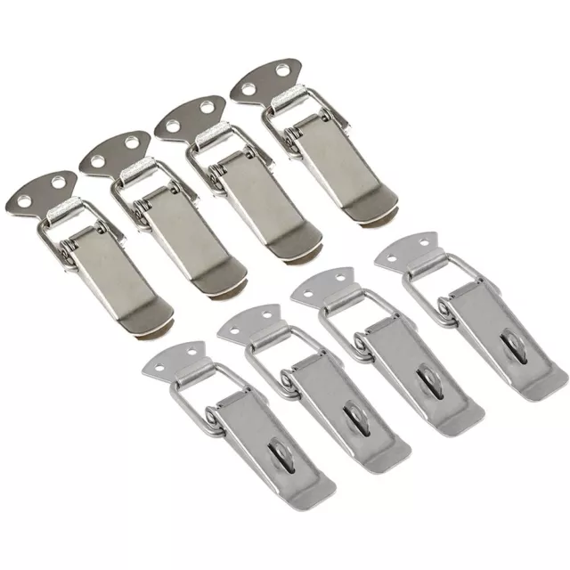 Rust resistant Stainless Steel Toggle Latch 4pcs Catch Clamp Hasp for Cabinets