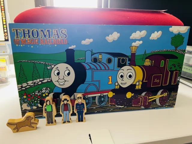 Thomas The Tank Friends Wooden Railway Train Magic Railroad Set