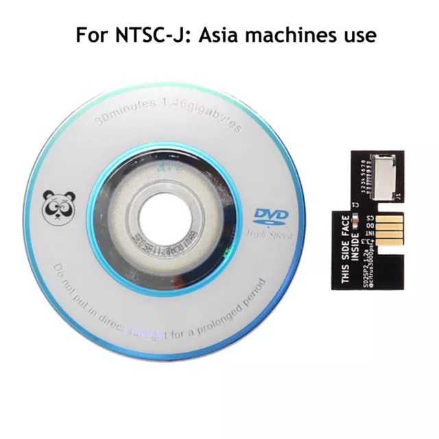TF Card Reader Replacement+Swiss Boot Disc Mini DVD for Gamecube NTSC-J
