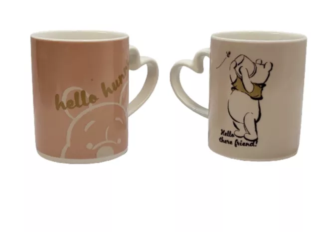 Disney Winnie The Pooh Pack Of 2 Coffee Mug Ceramic Tea Cup Gift Sets Novelty