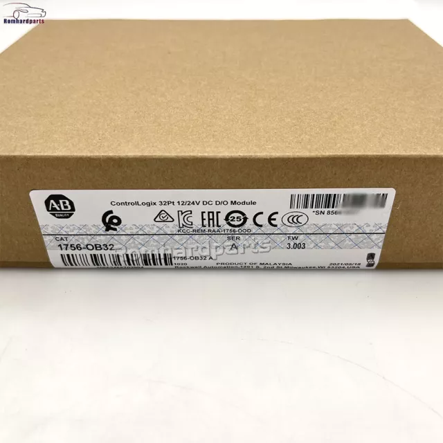 New Factory Sealed Allen-Bradley 1756-OB32 ControlLogix 32 Point D/O Module