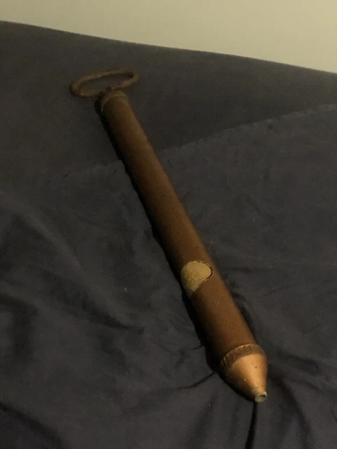 Vintage 3/4 pt golden rod grease gun.