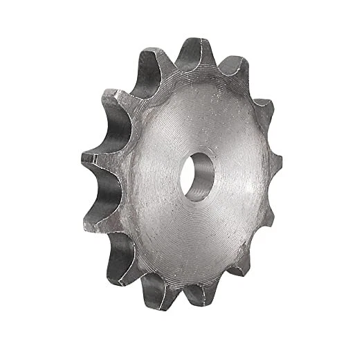 uxcell 13 Tooth Flat Chain Sprocket A  40 Chain 1/2" Pitch 10mm Bore A3 Carbo...