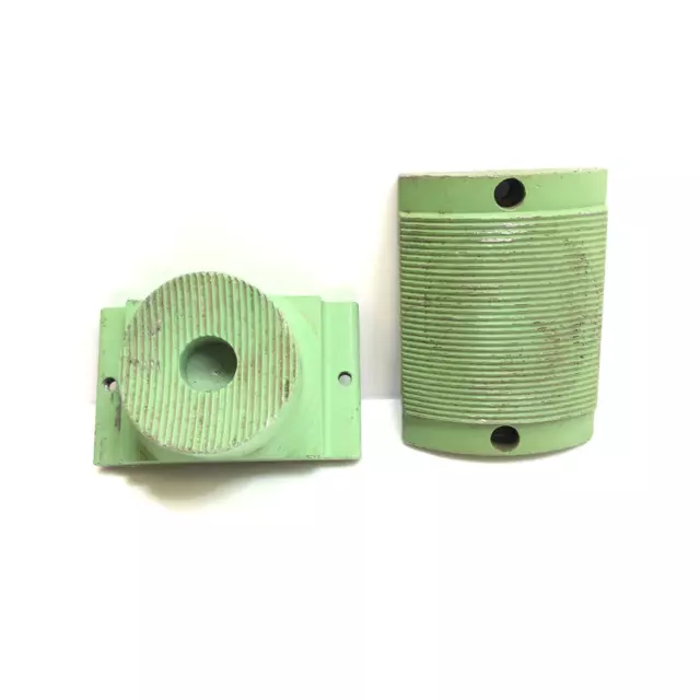 McElroy 4P 4" Long Serrated Concave Convex Pipe Fusion Heater Adapter Set