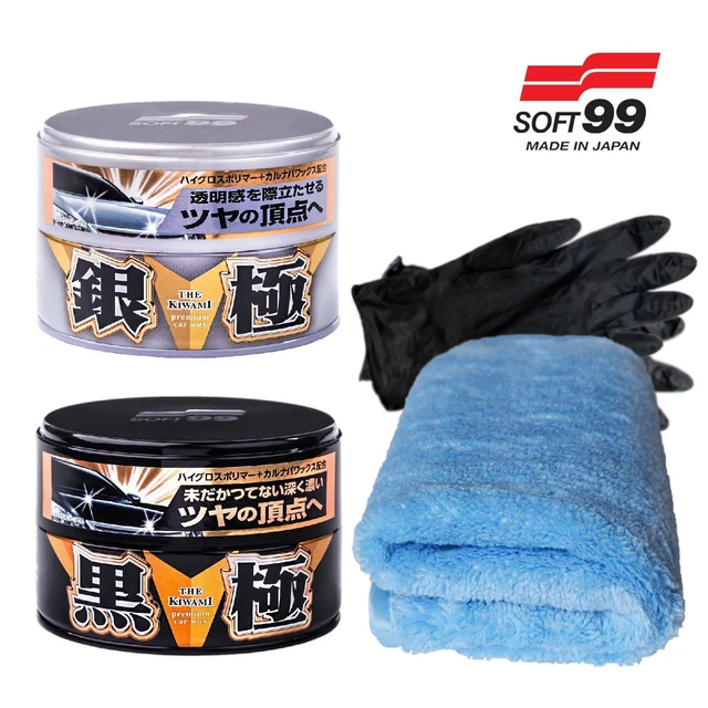 SOFT99 Extreme Gloss Wax The Kiwami Light Hell+ Black Dark Wax Wachs Carnauba
