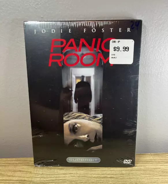 Panic Room - SuperBit DVD - Jodie Foster - Brand NEW Sealed