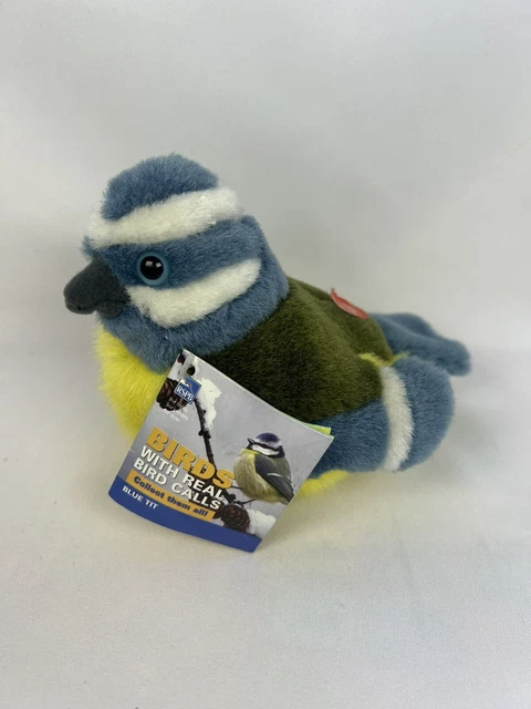 Wild Republic RSPB Peluche Picchio Verde 18 Cm | Realistico, Con Dettagli Autentici | Giocattolo Educativo E Sostenibile