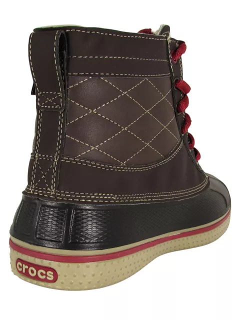 CROCS MENS ALLCAST Waterproof Duck Boot Shoes, Espresso/Clay, US 7 £57. ...
