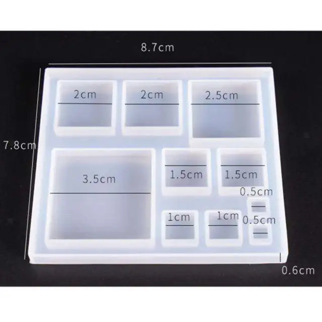 DIY silicone mold jewelry making resin casting epoxy crafts mould
