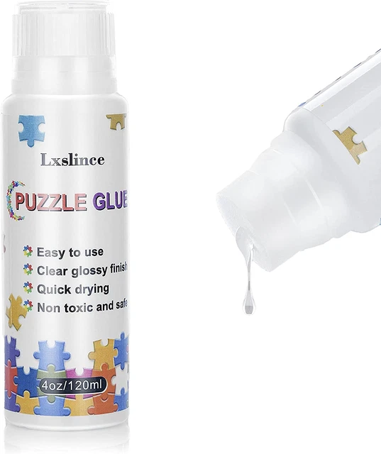2023 UPDATED PUZZLE Glue, Jigsaw Puzzle Glue with Newest Sponge Head