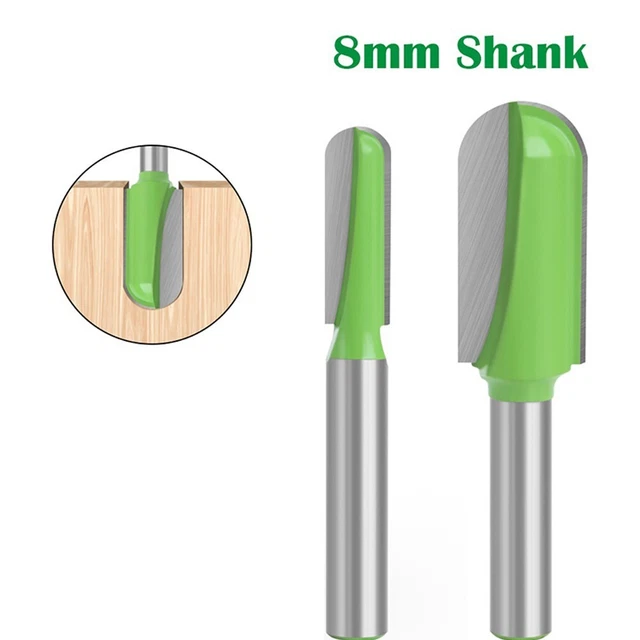 Fraise Nettoyage Sol 8mm - Lame Carbure Tungstène - Pour Bois Et CNC