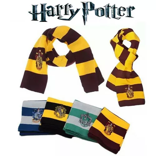 Harry Potter Gryffindor Ravenclaw Hufflepuff Scarf Costume Cosplay Party Gift