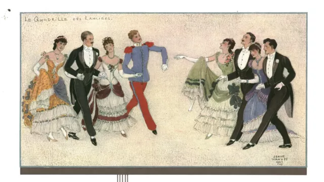 Document ancien quelques pas de danse Emile Vuillermoz 1937 issue de magazine