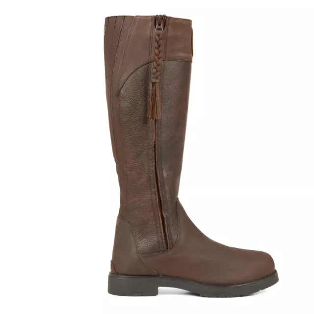 Shires Moretta Pamina Country Boots / Riding Boots | Zip Fastening |  Brown