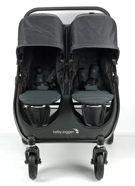 Baby Jogger City Mini GT2 Doppelkinderwagen Kinderwagen 0-4 Jahre schwarz Neu