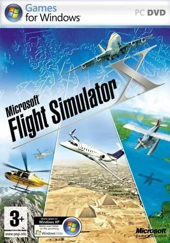 Microsoft Simulatore di Volo X Standard PC Nuovo Sigillato Versione UK