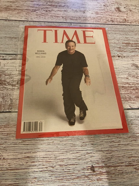 Robin Williams Time Magazine 1951 - 2014 Tribute August 25 2014