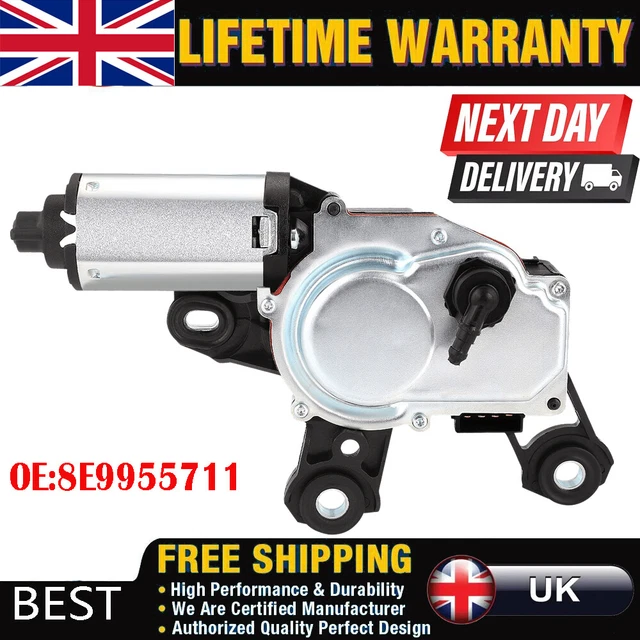 REAR WINDSCREEN WIPER Motor For Audi A3 8P A4 B5/B6/B7/B8 A6 C6 Q5 Q7 8E9955711 £44.95 PicClick UK REAR WINDSCREEN WIPER Motor For Audi A3 8P A4 B5/B6/B7/B8 A6 C6 Q5 Q7 8E9955711 £44.95 PicClick UK