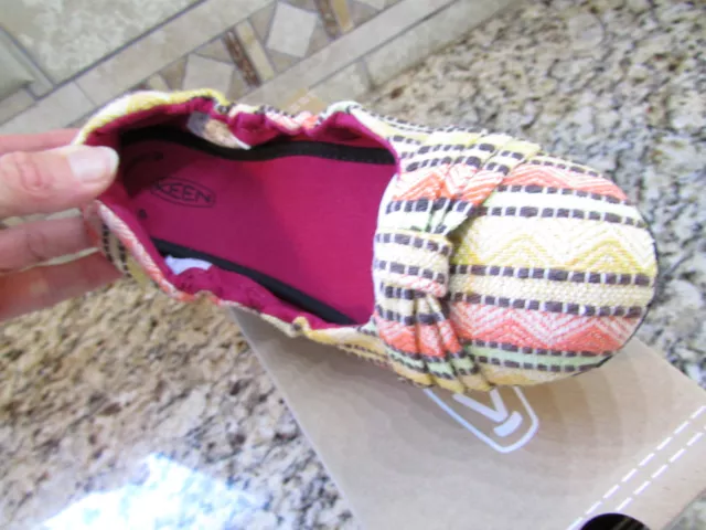 New Keen Cortona Bow Cvs Flexible Flats Shoes Womens 7 1011429 Vegan  Free Ship