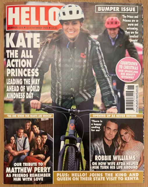 Hello! Magazine - No 1814 - 13 November 2023 - Princess Kate, Robbie Williams