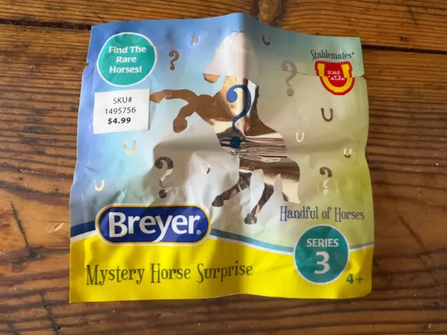 Breyer Stablemate Mystery Horse Surprise Series 3  Grulla Reiner  #6221 2