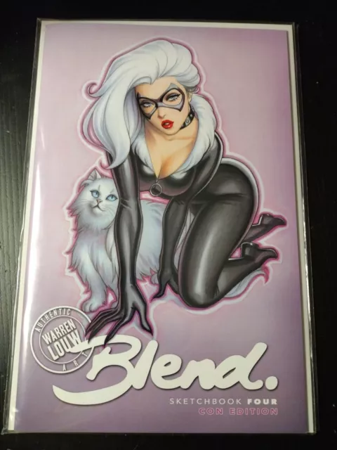 Blend Sketchbook Warren Louw 4 Con Exclusive SDCC Megacon KRS only 500 Printed