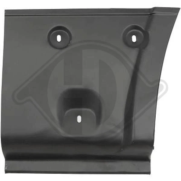PARAFANGO PASSARUOTA ABS PVC posteriore destro per Fiat Punto 188