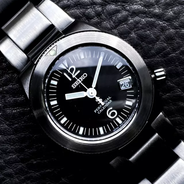 SEIKO &DARTH VADER& Sus Scfa001 8F320210 Haq Perpetual Calendar Diver