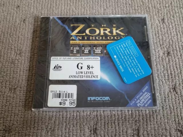 The Zork Anthology PC Game NEW & SEALED