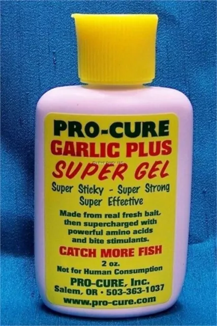 Pro-Cure Garlic Plus Super Gel Attractant UV Enhanced 2 Oz Squeeze Bottle G2-GAR