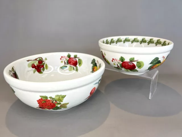 Set of 2 Pomona Portmeirion "The Goddess of Fruit" Serving Bowls - England