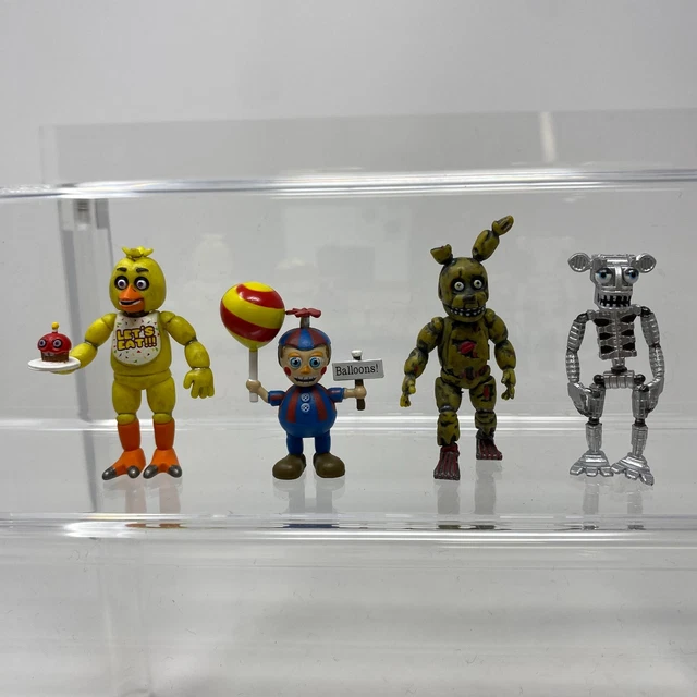 FUNKO FIVE NIGHTS At Freddys Mini Figures SPRING TRAP Chica Balloon Boy FUNKO FIVE NIGHTS At Freddys Mini Figures SPRING TRAP Chica Balloon Boy