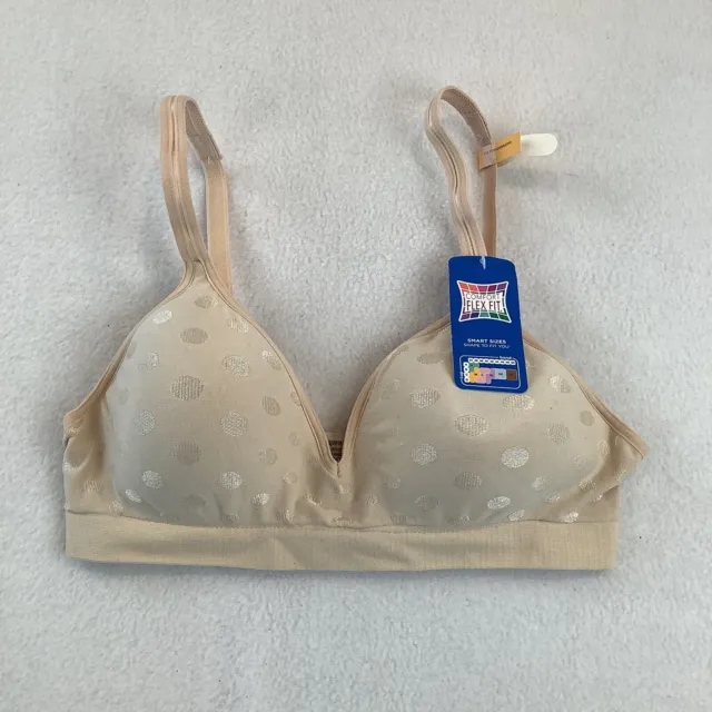 Hanes Women's Comfort Evolution Bra, Nude Beige, Medium