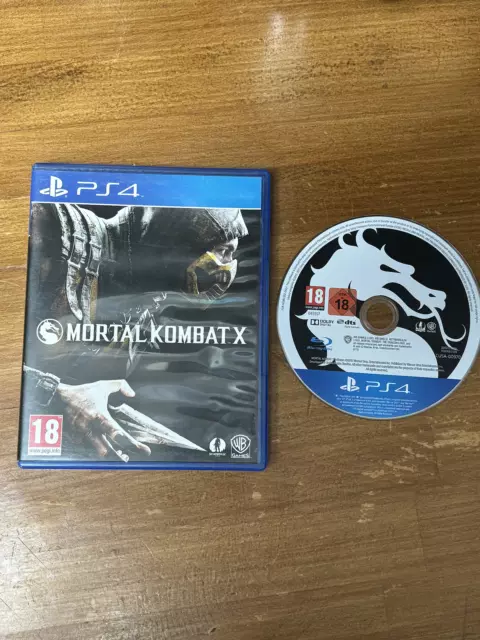 Sony Playstation Ps4 Game Mortal Kombat X