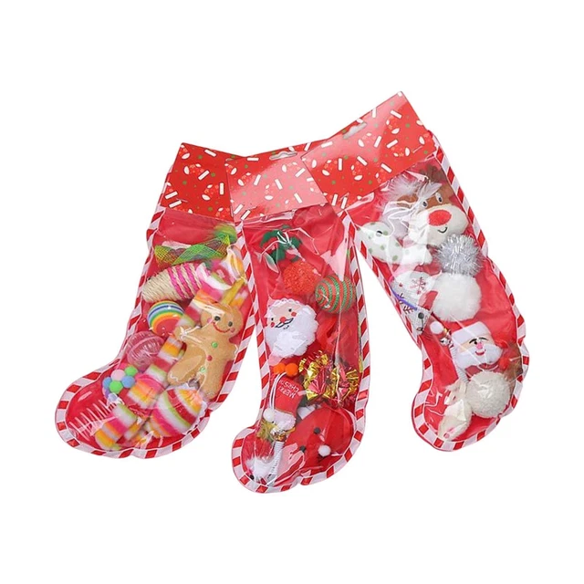 Chat interactif mignon jouets exercice d'entraînement de Noël Kitty Teaser