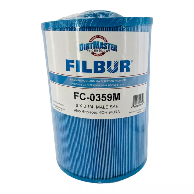 Filbur FC-0359M Spa Filter Antimicrobial Replaces 6CH-940RA