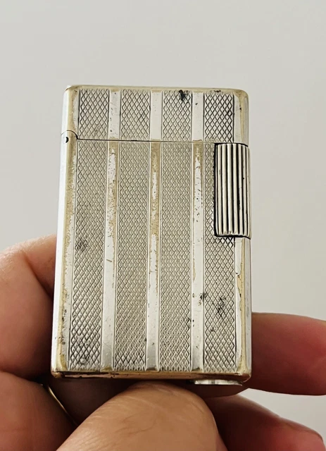Briquet Ancien Sofalux Aluminium Doré – Vintage 1940, France, à Essence